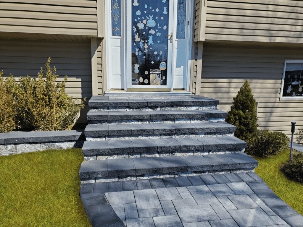 Long Island Paver Walkway 2