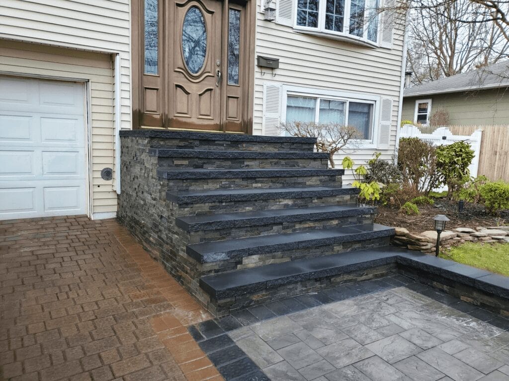 Paver Steps and Stoops Long Island