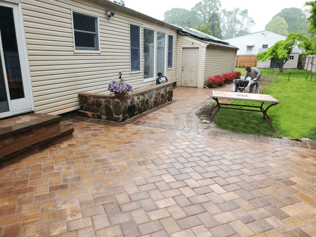 Long Island Paver Patio