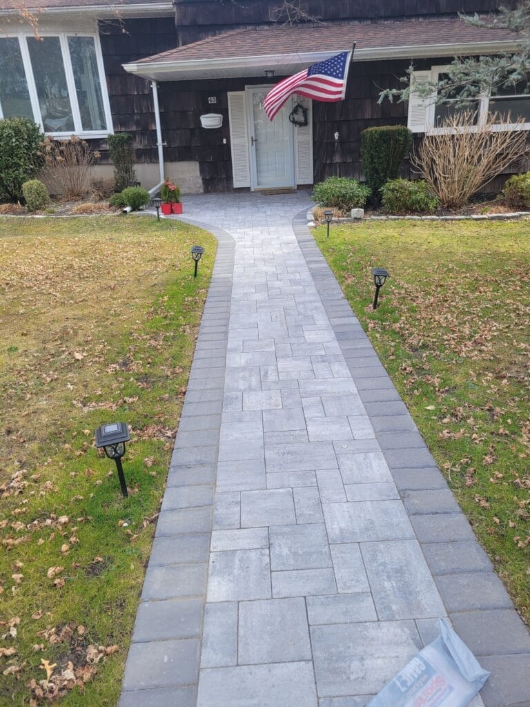 Long Island Paver Walkway 6