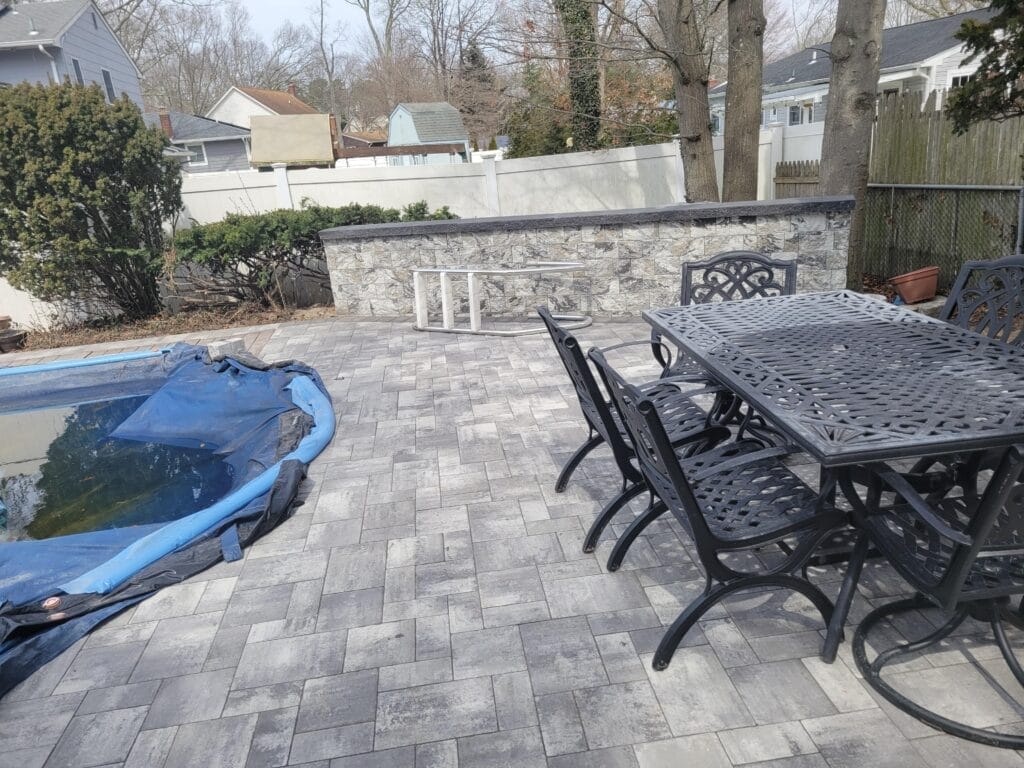 Long Island Paver Patio 16
