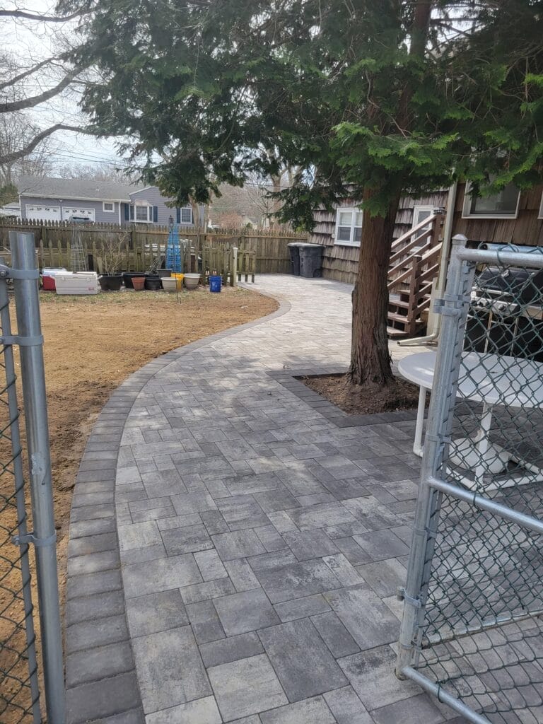 Long Island Paver Walkway 12